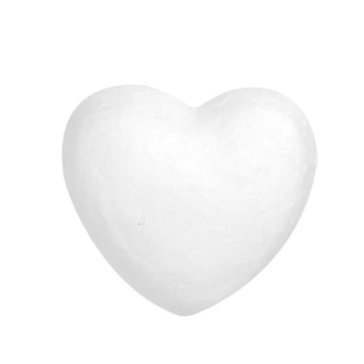 Coeur en polystyrène 5 cm